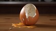 A peeled egg when needed.Generative AI