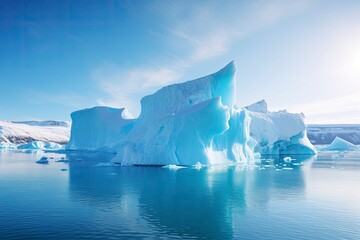 Wall Mural - Iceberg in Greenland.