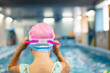 © ADDICTIVE STOCK - Preschooler girl ready for indoor swimming session