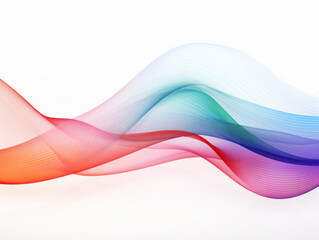 Wall Mural -  Abstract colored line backgrounds
