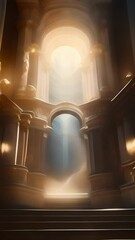 Wall Mural - step into the ethereal realm of ancient ruins, where the ghosts of history whisper tales of the past