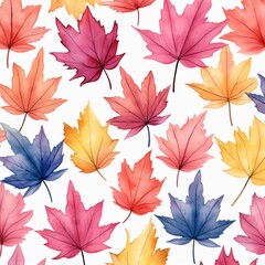 Poster - abstract leaf flat background