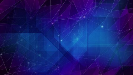 Wall Mural - dynamic shapes and geometric patterns embrace the abstract concept of technology science. abstract l