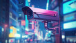 A citys AI surveillance system enhances public safety and reduces crime rates