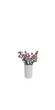 Vase with bouquet of pink flowers for interior design 3D render for interior decoration. vaso con mazzo di fiori rosa per interior design render 3D per decorazione di interni.