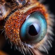 fly, insect, macro, nature, animal, bug, eye, closeup, green, close-up, eyes, head, dragonfly, wing, pest, close, housefly, small, detail, wildlife, red, compound eye, hairy, ugly