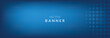 © VectorStockStuff - Abstract vector blue banner design template