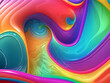 © Samsul - Abstract Colourful gradient background for design Generative Ai