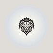 Lion head symbol illustration vector
