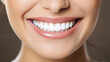 © Karim Boiko - Close-up Perfect Snow-White Smile Woman. Dental Health and Dentistry Concept.