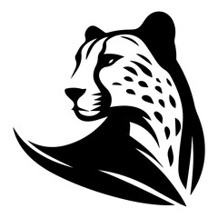 Wall Mural - cheetah logo concept vector illustration