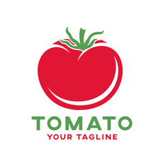 Poster - Modern simple tomato logo