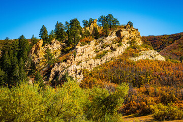 Wall Mural - Autumn Colors in Roxborough State Park in Colorado