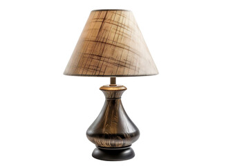 Canvas Print - Stylish table lamp cut out