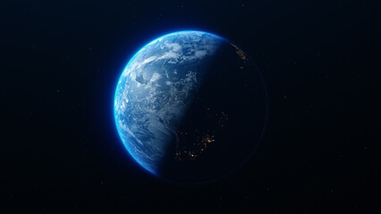 Wall Mural - planet earth from outer space.