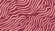 Vector illustration with abstract waves or dunes. Hand drawn waves. Decorative seamless pattern. African Pattern. Hand drawn abstract waves. Wavy background. Geometric seamless pattern.