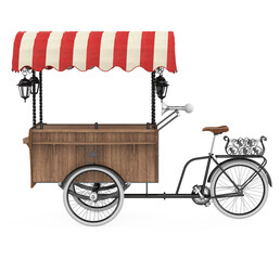 Wall Mural - Food Cart Isolated