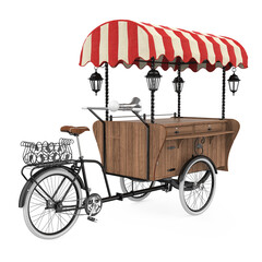 Wall Mural - Food Cart Isolated