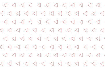 digital png illustration of red pattern of repeated triangles on transparent background