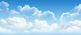 Fototapeta Na sufit - Blue Sky and White Clouds