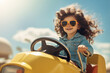 Girl road summer young person travel trip lifestyles vehicle car
