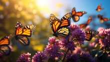 The Beauty And Grace Of Migrating Monarch Butterflies