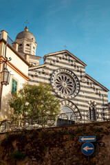 Wall Mural - Church of St. Andrew in Levanto town, Liguria, Italy