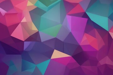 Wall Mural - abstract background pictures polygon geometric figure