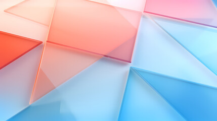 B-side abstract geometric glass graphics poster web page PPT background