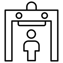 Sticker - detector icon