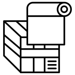 Poster - wrapped package icon