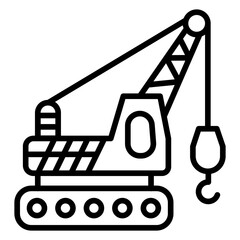 Poster - Crane Icon