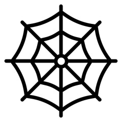 Wall Mural - spider web icon