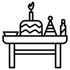 Sticker - Birthday Event Icon