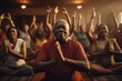 African American Senior Yoga Meditation Training