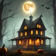 Halloween Geisterhaus