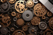 © Robby - Cogwheels and gears as a background