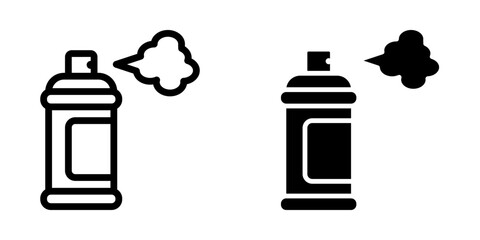 Spray Can Icon, for mobile concept and web design. vector illustration