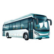 © Nazmus - Shuttle bus on transparent background