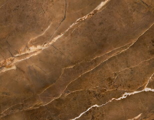 Wall Mural - panoramic brown background from marble stone texture for design 