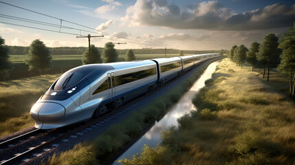 hs2 train - high speed 2 rail link