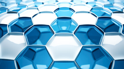 Wall Mural - Hexagon Pattern Digital Abstract Background