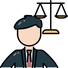 Poster - Lawyer icon