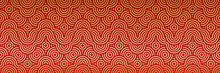 Premium Background Pattern With Red Asian Dragon. Chinese Lunar New Year Texture.