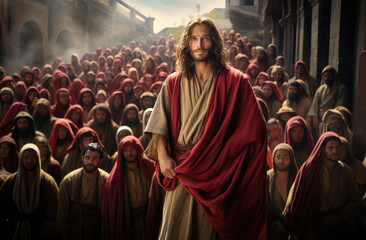 Poster - jesus, the christ prophet kings and disciples