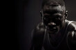 © StellarPix Studios - portrait of a man sweating in gym motivational