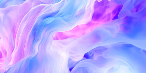 Beautiful abstract tender background with colorful ethereal waves. Colorful steam waves backdrop. Festival of colors. Color Explosion background for your design