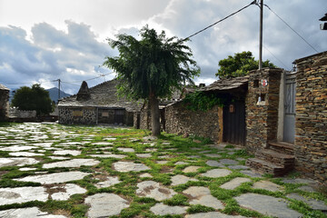 Villages of black architecture in Guadalajara, Spain