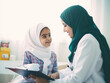 © kalafoto - Children's doctors examine children's physical and psychological conditions in the hospital