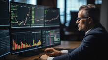 A Trader Participating In A Live Online Trading Webinar, Crypto Traders